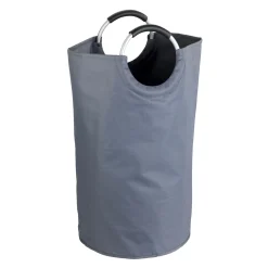 Wenko Wäschesammler Jumbo Anthrazit Multifunktionstasche 69 l
