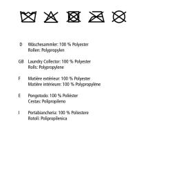 Wäschesammler Quadro Taupe Wäschekorb 79 l^Wenko Sale