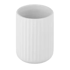 Zahnputzbecher Belluno weiß Keramik Zahnbürstenhalter^Wenko Discount