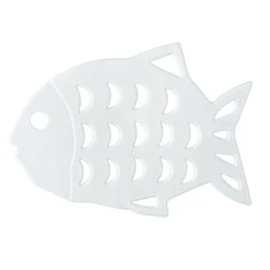 Anti-Rutsch-Sticker Fisch 6er Set Weiß*Wenko New