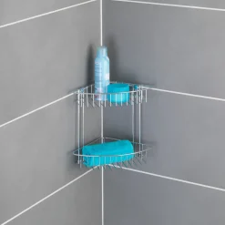 Eckregal Classic 2 Etagen*Wenko Discount