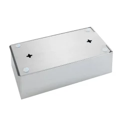 Wenko Edelstahlbox für Kosmetiktücher matt