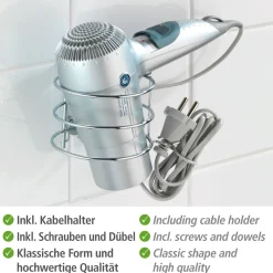 Wenko Haartrocknerhalter Classic