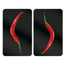 Herdabdeckplatten Hot Peperoni 2er Set^Wenko Sale