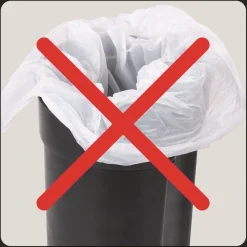 Kosmetik-Treteimer Leman hellblau 3 L^Wenko