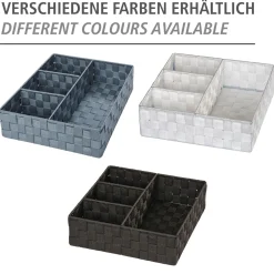 Wenko Organizer Adria grau 4 Fächer