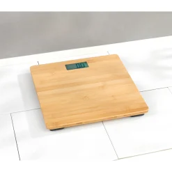 Wenko Personenwaage Bambusa digital bis180 kg