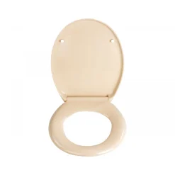 Premium WC-Sitz Ottana Beige antibakteriell mit Absenkautomatik*Wenko New