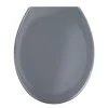 Wenko Premium WC-Sitz Ottana Dunkelgrau antibakteriell mit Absenkautomatik