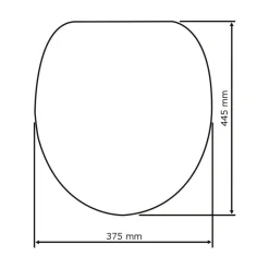 Wenko Premium WC-Sitz Ottana Dunkelgrau antibakteriell mit Absenkautomatik