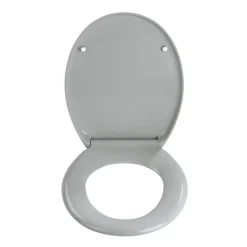 Premium WC-Sitz Ottana Hellgrau antibakteriell mit Absenkautomatik*Wenko Outlet
