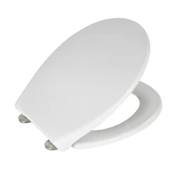 Wenko Premium WC-Sitz Samos Weiß antibakteriell mit Absenkautomatik