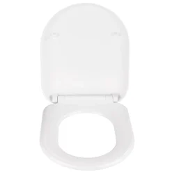 Premium WC-Sitz Santana antibakteriell weiß mit Absenkautomatik^Wenko New