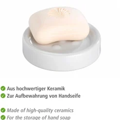 Wenko Seifenablage Polaris weiß