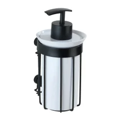 Seifenspender Classic Plus schwarz 185 ml^Wenko Clearance