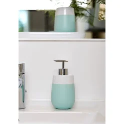 Seifenspender Malta mint/weiß 290 ml*Wenko New