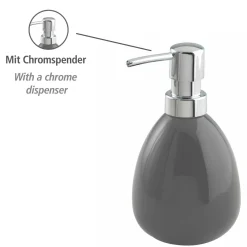 Seifenspender Polaris grau 390 ml*Wenko Hot