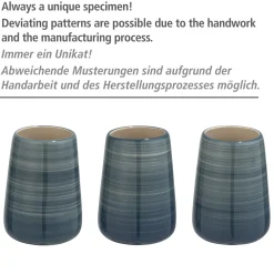 Wenko Seifenspender Pottery petrol 360 ml