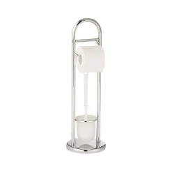 Wenko Stand WC-Garnitur Siena chrom