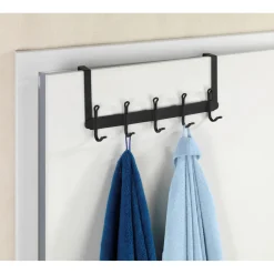 Wenko Türgarderobe Nostalgie 5 Haken schwarz
