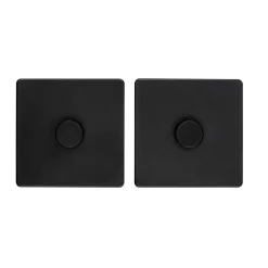 Wenko Turbo-Loc Adapter eckig schwarz 2er Set