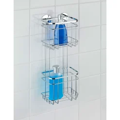 Wenko Turbo-Loc Wandregal 2 Etagen