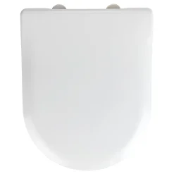 WC-Sitz Exclusive Nr 5 Weiß mit Absenkautomatik 37 x 46 cm^Wenko Outlet