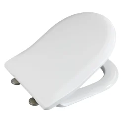 WC-Sitz Exclusive Nr 5 Weiß mit Absenkautomatik 37 x 46 cm^Wenko Outlet