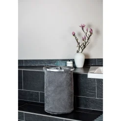Wäschesammler Cordoba grau 68 l*Wenko Clearance