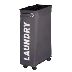 Wenko Wäschesammler Corno grau 43 l