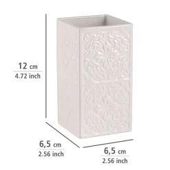 Wenko Zahnputzbecher Cordoba weiß