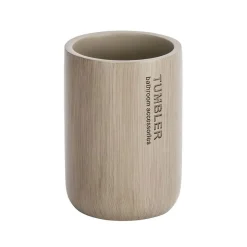 Zahnputzbecher Palo taupe^Wenko Discount