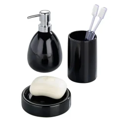 Wenko Zahnputzbecher Polaris schwarz