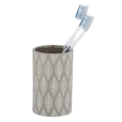 Zahnputzbecher Tupian grau^Wenko Sale