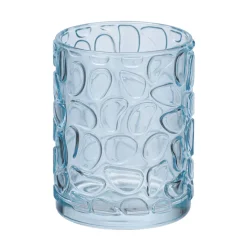 Wenko Zahnputzbecher Vetro blau