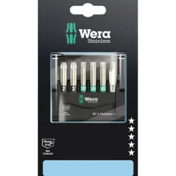 Wera Bit-Set Mini Check Edelstahl