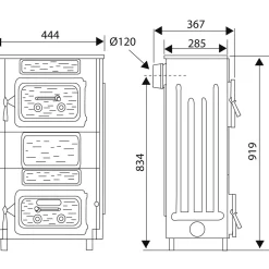 Westminster Werkstattofen WO 109-8, 8 KW