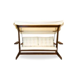 Hollywoodschaukel Viva 2400 115x237x175cm Beige^Westmann