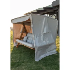 Hollywoodschaukel Abdeckung Viva 2400 144x214x197cm Grau^Westmann Online