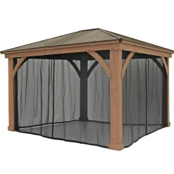 Moskitonetz für Devon 12x14 Schwarz*Westmann Outlet