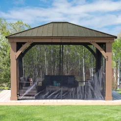 Moskitonetz für Devon 12x14 Schwarz*Westmann Outlet