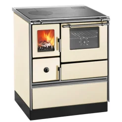 Westminster K76F-70 Küchenofen rechts elfenbein, 70cm Sichtfenster, 7,6kW