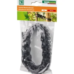 Gummi-Baumanbinder-Set schwarz 2-teilig^Windhager New
