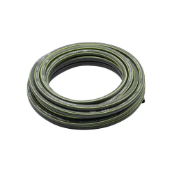 Gartenschlauch Standard grau mit grünen Streifen 1/2