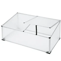 Frühbeet transparent 100 x 60 x 40 cm^Wingart Outlet