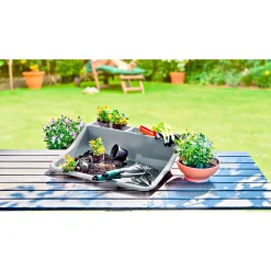 Kunststoff Pflanzschale grau 61 x 55 x 15 cm^Wingart Hot