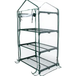 Wingart Mini-Foliengewächshaus 3 Etagen 69 x 128 x 49 cm