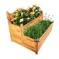 Stufenhochbeet aus Holz*Wingart Clearance