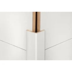 Winkelleiste weiß Hochglanz 2,6 m