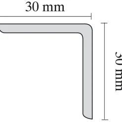 Winkelprofil WP 30 weiß 2 m* Online
